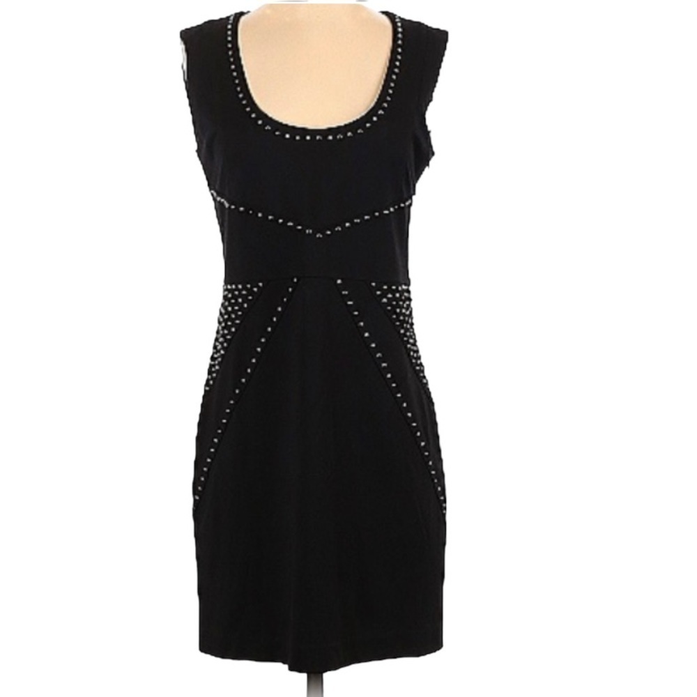 Rock & Republic Studded Black Dress. Sz M.